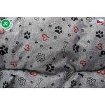 JK ANIMALS Kanape LUX Grey – Zboží Dáma