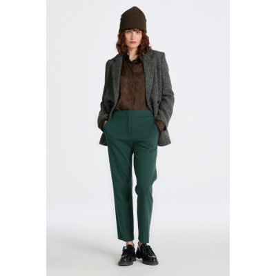 Gant JERSEY CIGARETTE PANT TARTAN GREEN – Sleviste.cz