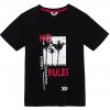 Dětské tričko Winkiki WJB 31127 černá No Rules