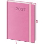 Helma Print Pop B6 denní 2027 růžový – Zboží Dáma