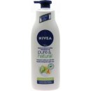 Nivea Pure & Natural výživné tělové mléko 400 ml