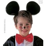 Uši myš na čelence velké plastové černé – Zboží Dáma