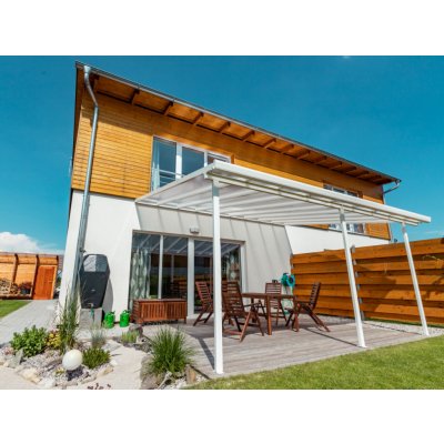 Gutta Hliníková pergola Original , 5,46 x 3,06 m - typ C, antracit – Zboží Dáma
