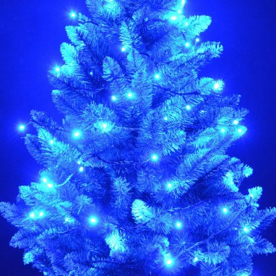 Vánoční LED osvětlení světelný řetěz na stromeček 250 ks 22,5 m bílá teplá