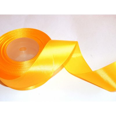 AKSA Stuha saténová dekorační 12 mm x 32 m – žlutá – Zboží Dáma