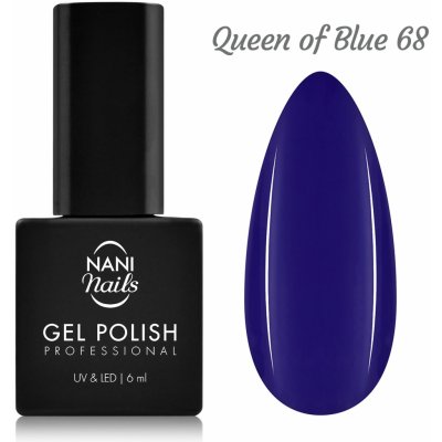 NANI gel lak Queen of Blue 6 ml – Zboží Mobilmania