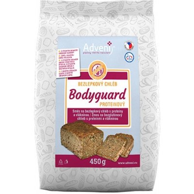 Adveni Bezlepkový chléb bodyguard 450 g – Zboží Dáma