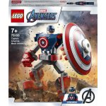 LEGO® Super Heroes 76168 Captain America v obrněném robotu – Zboží Živě