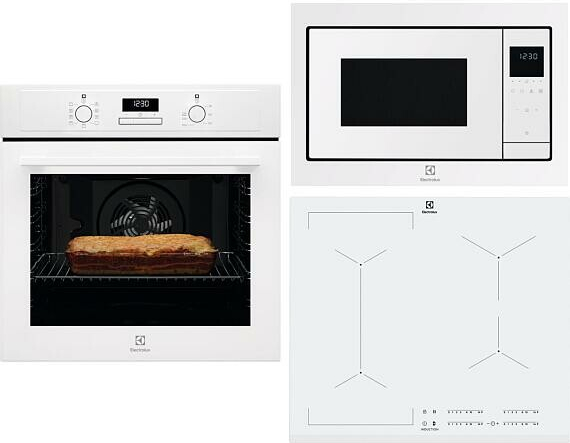 SET Electrolux EOF3H70V + 600 LMS4253TBW + EIV63440BW