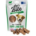 Brit Let's Bite Meat Snacks Puppy Lamb Bars 80 g – Zbozi.Blesk.cz