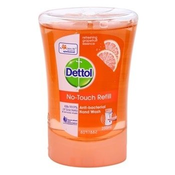 Dettol Grapefruit antibakteriální mýdlo do bezdotykového dávkovače náhradní náplň 250 ml