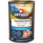 Ontario Puppy monoprotein krůtí pate s mrkví 400 g – Hledejceny.cz