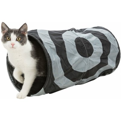 Trixie skládací šustivý tunel pro kočky 50 cm – Zboží Mobilmania