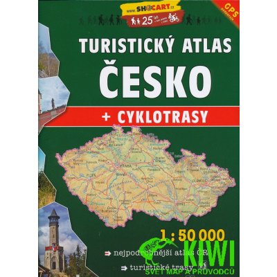 Turistický atlas Česko 1:50 000 Šanon
