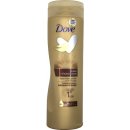 Dove Body Love Care + Visible Glow Self-Tan Lotion samoopalovací hydratační mléko Medium To Dark 400 ml