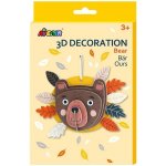 Avenir 3D dekorace na zeď Medvěd – Hledejceny.cz