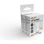 Solight LED žárovka , bodová , 7W, GU10, 4000K, 595lm, bílá – Zboží Mobilmania