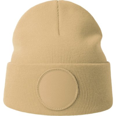 Atlantis Headwear Čepice Wind-S Circular Patch pletená beige UNI Béžová – Hledejceny.cz