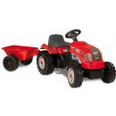 Smoby Šlapací traktor GM Bull s vlekem Šlapací traktor GM Bull červený s vlekem