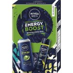 Nivea Men Energy sprchový gel pro muže 250 ml + Deep Sport antiperspirant ve spreji pro muže 150 ml kosmetická sada – Zboží Dáma