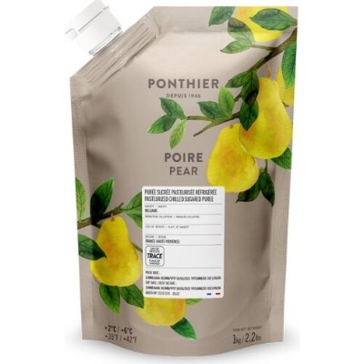 Ponthier ovocné pyré hruška williams 90% 1 kg – Hledejceny.cz