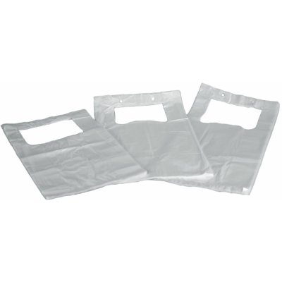 OBALY SLÁMA - Taška mikrotenová odtrhovací 3kp - transparentní, tenká, HDPE, 100 ks – Zboží Mobilmania