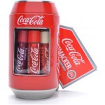 Lip Smacker Coca-Cola Lip Balm balzám na rty 6 x 4 g + plechová krabička dárková sada – Zboží Mobilmania