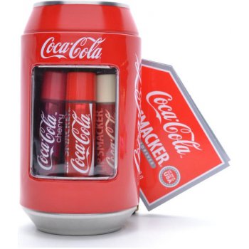 Lip Smacker Coca-Cola Lip Balm balzám na rty 6 x 4 g + plechová krabička dárková sada