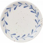 Strömshaga Kameninový talíř Viola Leaf Blue 18 cm, modrá barva, keramika – Hledejceny.cz