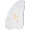 Masážní pomůcka Crystallove Clear Quartz Gua Sha masážní pomůcka