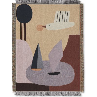 Ferm Living Tapiserie Bird Tapestry Blanket Multi – Hledejceny.cz