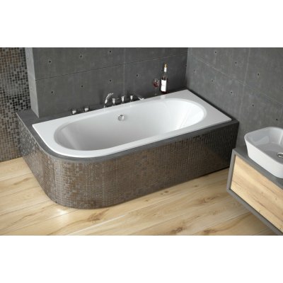 Besco AVITA SLIM - 180 x 80 cm, VANAVIT180SLIMP+OLVPINOZSTELWD – Hledejceny.cz