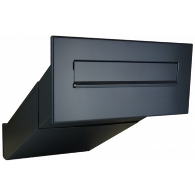 1x poštovní schránka D-042 k zazdění do sloupku + čelní deska bez jmenovky ČD-4 - RAL 7016 MAT. - ANTRACIT – Hledejceny.cz