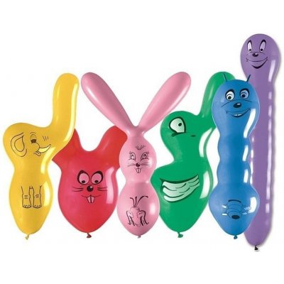 309676 Tvarované latexové balónky Gemar Zvířátka – Zboží Dáma