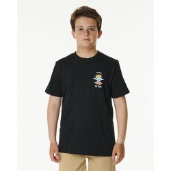 Rip Curl Search Icon Tee boy black