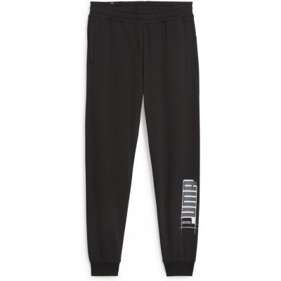 Puma ESS+ LOGO LAB SWEATpants TR CL 67898001 Černá – Zboží Mobilmania