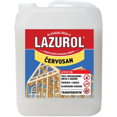 Lazurol červosan na hubení červotočů, 5 l – Hledejceny.cz