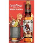 Captain Morgan Original Spiced Gold 35% 0,7 l (dárkové balení korbel) – Hledejceny.cz
