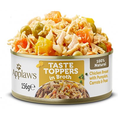 Applaws Dog Taste Toppers Broth Kuře se zeleninou156 g – Zboží Mobilmania