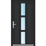 OknaDvereNaMiru.cz Vchodové plastové dveře SLOUPKOVÉ Laura bílá 90 x 200 cm – Hledejceny.cz