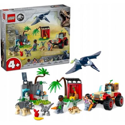 LEGO® Juniors 10757 Jurský svět Raptor Rescue Truck – Zboží Živě