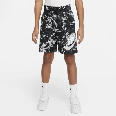 Nike B NSW WASHED AOP FT SHORT DO6493 010 Černá – Zboží Mobilmania