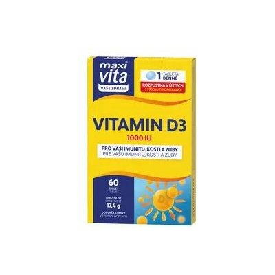 Maxi Vita Vitamin D3 60 tablet – Hledejceny.cz