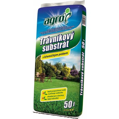 Agro CS Substrát pro trávníky 50 l – Hledejceny.cz