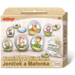 SMT Creatoys Malování na oblázky kameny s příběhem Jeníček a Mařenka – Zboží Mobilmania