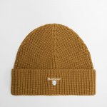 Jemná pletená čepice Barbour Cascade Beanie Cumin – Hledejceny.cz