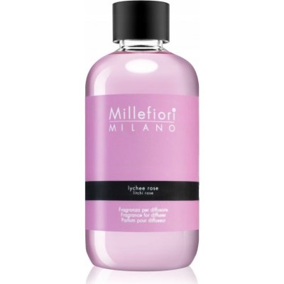 Millefiori Milano náplň do difuzéru Natural Lychee Rose 250 ml – Zboží Dáma