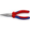 Kleště kulaté Knipex Kleště půlkulaté s břity 25-02-160-SB - KN25-02-160-SB