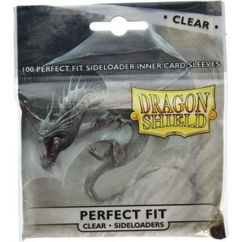 Dragon Shield Perfect Fit Side Loading obaly Clear 100 ks