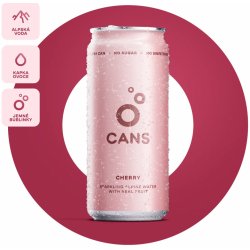 Cans Sycená voda s příchutí višně a třešně 330 ml